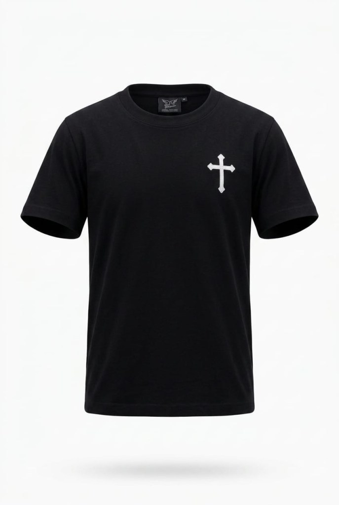 Black Cross T-shirt (Children's)