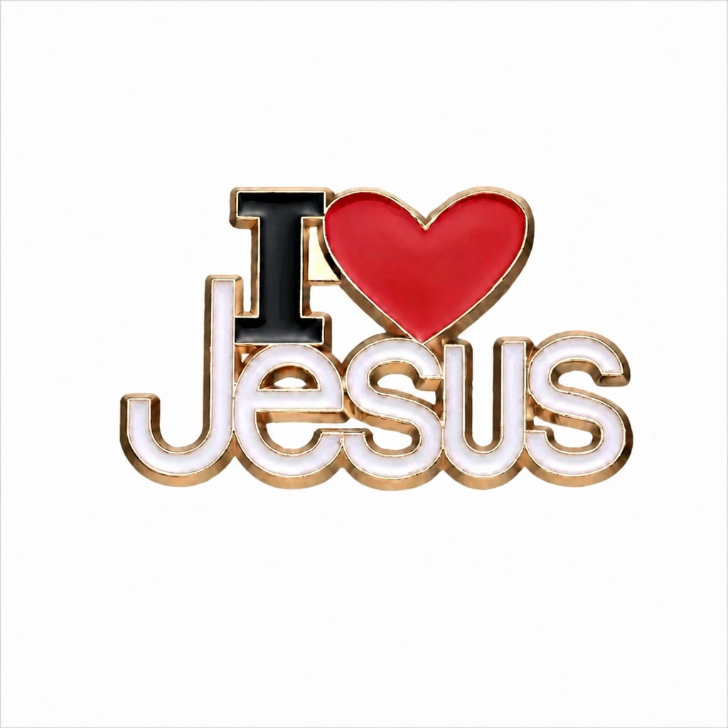 Jesus Loves you badge