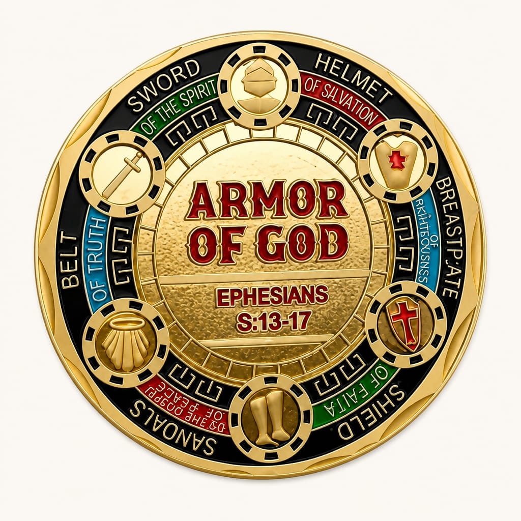 Armour of God badge